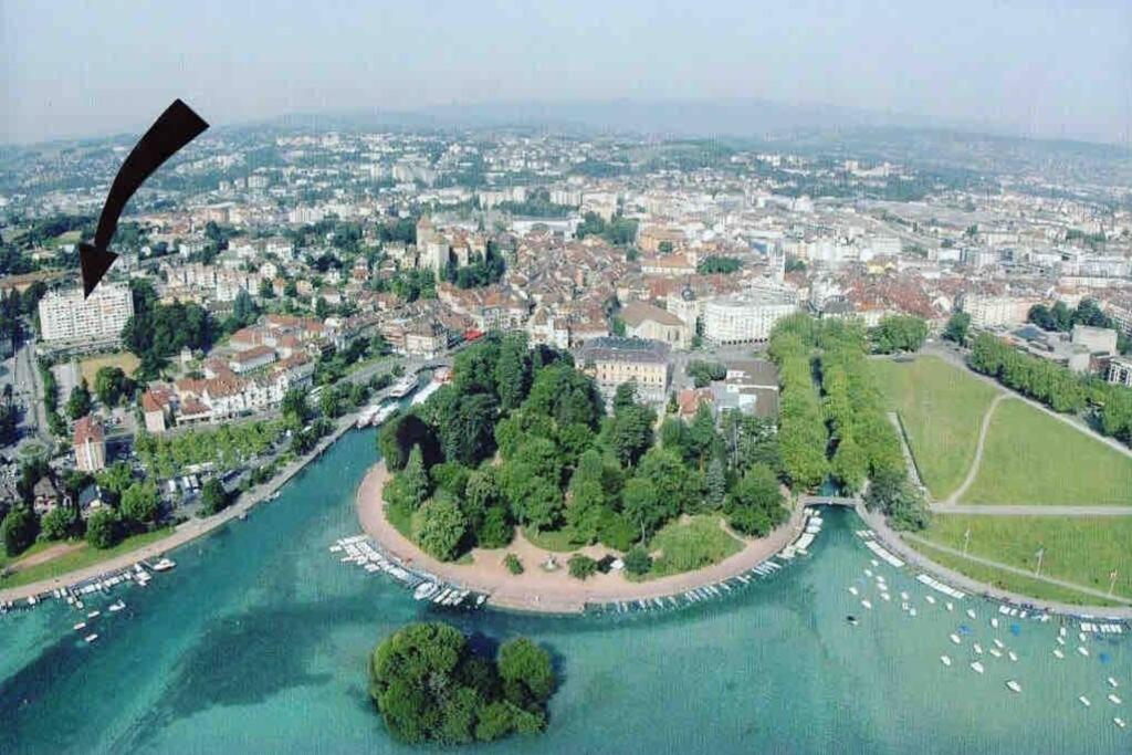 Le Panorama - Vue Lac Et Montagne Avec Parking Annecy Zewnętrze zdjęcie